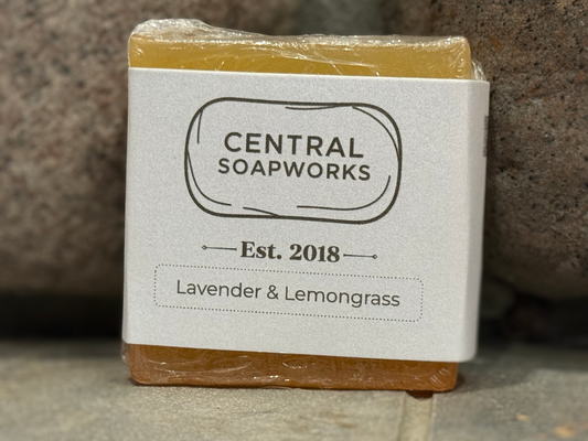 Lemongrass and Lavender Vegan Glycerin Soap