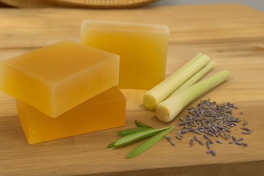 Lemongrass and Lavender Vegan Glycerin Soap