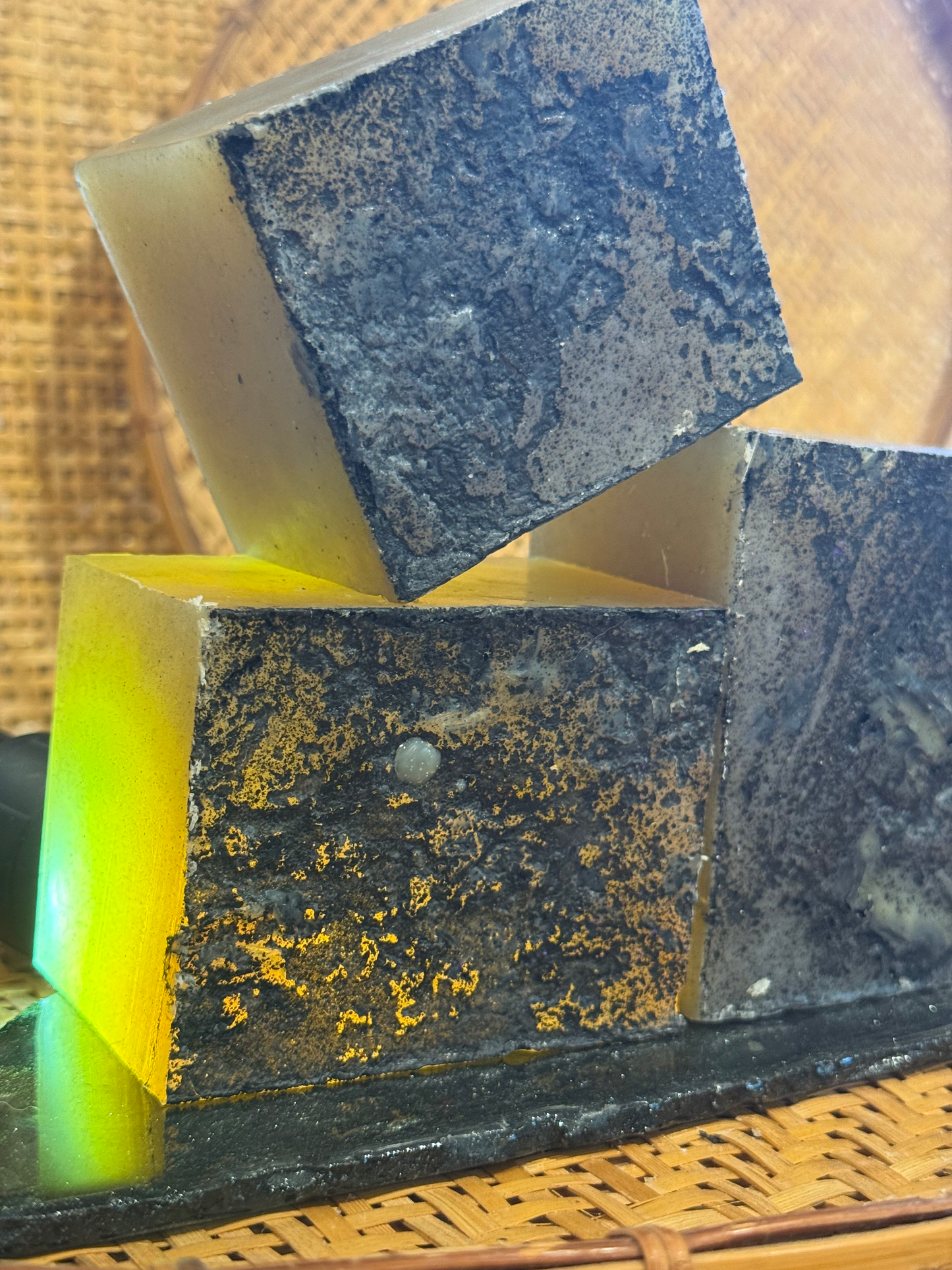 Oud Wood Activated Charcoal Vegan Glycerin Soap